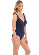 Load image into Gallery viewer, Fantasie Ottawa Underwire Plunge One Piece Swimsuit (Black, Ink)