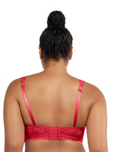 Load image into Gallery viewer, Parfait Adriana Bra Sized Lace Non-Underwire J-Hook Bralette (Racing Red)