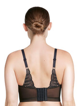 Load image into Gallery viewer, Parfait Mia Lace Strings Wireless Padded Bralette (Black)