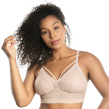 Load image into Gallery viewer, Parfait Mia Dot With Strings Wireless Padded Bralette (Cameo Rose)