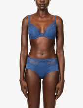 Load image into Gallery viewer, Chantelle Alto Ceramique Stretch Lace Lightly Lined Underwire Bra