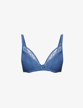 Load image into Gallery viewer, Chantelle Alto Ceramique Stretch Lace Lightly Lined Underwire Bra
