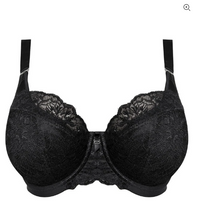 Load image into Gallery viewer, Elomi Brianna Padded Half Cup Underwire Bra (Black)