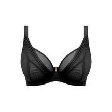 Load image into Gallery viewer, Freya Tailored Unlined High Apex Plunge Underwire Bra (Black)