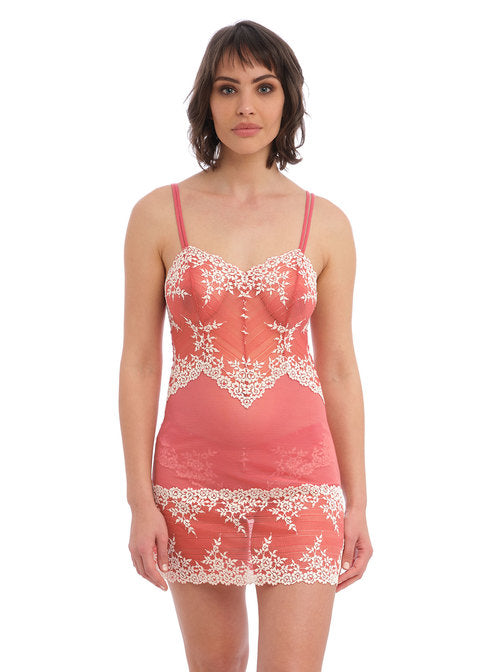 Embrace Lace Hot Pink/multi Chemise from Wacoal