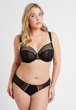 Load image into Gallery viewer, Elomi Matilda J-Hook Plunge Underwire Non-Padded Bra (Black)