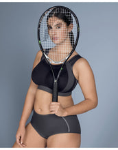 Load image into Gallery viewer, Anita Extreme Control Plus Non-Underwire Non-Padded Sports Bra Black + Smart Rose