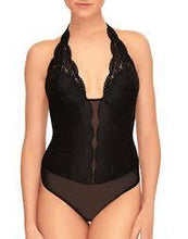 Load image into Gallery viewer, B Tempt'd Ciao Bella (ALL COLOURS) Mesh Thong Halter Bodysuit