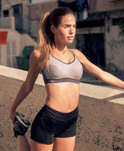 Load image into Gallery viewer, Anita Non-Underwire Non-Padded (Heather Grey + Python)  Sports Bra
