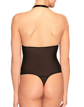 Load image into Gallery viewer, B Tempt'd Ciao Bella (ALL COLOURS) Mesh Thong Halter Bodysuit