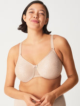 Load image into Gallery viewer, Chantelle C Magnifique Smooth Minimizer T-shirt Underwire Bra (Black + Nude Sand)
