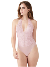 Load image into Gallery viewer, B Tempt'd Ciao Bella (ALL COLOURS) Mesh Thong Halter Bodysuit