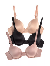 Load image into Gallery viewer, Wacoal Future Foundation T-Shirt Racerback Underwire Bra (Black, Nude, Beacon Blue)