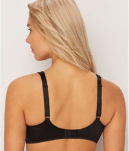 Load image into Gallery viewer, Empreinte Melody Lace Seamless Full Cup Padded Strap Underwire Bra (Black + Rose)
