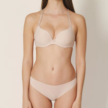 Load image into Gallery viewer, Marie Jo Tom Padded Heartshape Convertible Underwire Bra Caffe Latte + Black