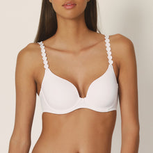 Load image into Gallery viewer, Marie Jo Tom Padded Heartshape Convertible Underwire Bra Natural Ivory + White