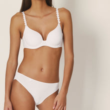 Load image into Gallery viewer, Marie Jo Tom Padded Heartshape Convertible Underwire Bra Natural Ivory + White
