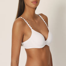 Load image into Gallery viewer, Marie Jo Tom Padded Heartshape Convertible Underwire Bra Natural Ivory + White