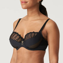 Load image into Gallery viewer, Prima Donna Arthill Black Balcony Tulip Seam Underwire Bra