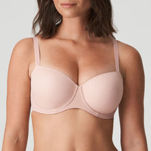 Load image into Gallery viewer, Prima Donna Figuras (Charcoal + Powder Rose) Lightly Moulded Balcony Underwire Bra