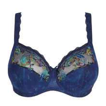 Load image into Gallery viewer, Prima Donna FW21 Palace Garden Sapphire Blue Full Cup Unlined Underwire Bra