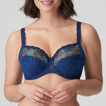Load image into Gallery viewer, Prima Donna FW21 Palace Garden Sapphire Blue Full Cup Unlined Underwire Bra