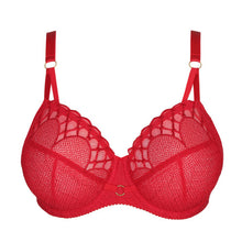 Load image into Gallery viewer, Prima Donna Vya FW22 Strawberry Kiss & Black Full Cup Unlined Underwire Bra