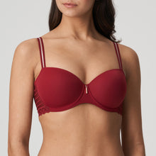 Load image into Gallery viewer, Prima Donna Twist Red Boudoir East End Moulded Balcony Underwire Bra
