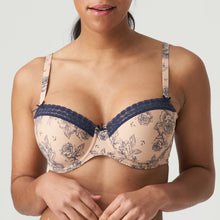 Load image into Gallery viewer, Prima Donna Twist FW22 Matama Light Tan Padded Balcony Underwire Bra