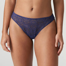 Load image into Gallery viewer, Prima Donna Twist FW22 Petit Paris French Indigo Matching Thong