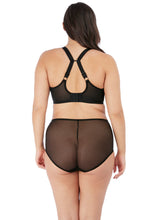Load image into Gallery viewer, Elomi Charley Non-Padded Plunge J-Hook Underwire Bra (Jet Black + Ballet Pink)