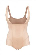 Load image into Gallery viewer, Ulla Meghan Shapewear Bodysuit (Black + Bisque)