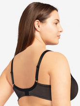 Load image into Gallery viewer, Passionata Brooklyn Foam Plunge Lace Underwire Bra (Black, Talc)