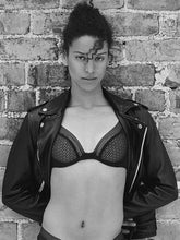 Load image into Gallery viewer, Passionata Manhattan Plunge Light Lace T-Shirt Underwire Bra (Black)