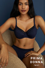 Load image into Gallery viewer, Prima Donna Twist Majestic Blue Basel Full Cup Unlined Underwire Bra