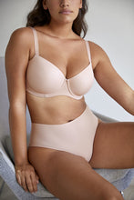 Load image into Gallery viewer, Prima Donna Figuras (Charcoal + Powder Rose) Lightly Moulded Balcony Underwire Bra