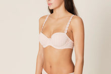 Load image into Gallery viewer, Marie Jo Avero Padded Balcony Convertible Straps Underwire Bra (Scarlet + Pearly Pink)