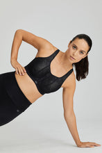 Load image into Gallery viewer, Prima Donna Sports The Game Black Padded Convertible Underwire Sports Bra