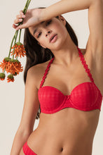 Load image into Gallery viewer, Marie Jo Avero Padded Balcony Convertible Straps Underwire Bra (Scarlet + Pearly Pink)
