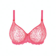 Load image into Gallery viewer, Empreinte SS26 Cassiopee Electric Pink Seamless Unlined Lace Underwire Bra
