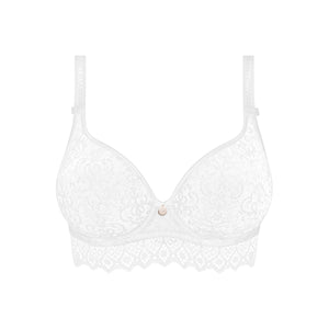 Empreinte Special Edition Cassiopee White Seamless Unlined Plunge Underwire Bra