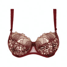 Load image into Gallery viewer, Empreinte FW25 Agathe Amarante Balcony Unlined Underwire Bra
