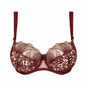 Empreinte FW25 Agathe Amarante Balcony Unlined Underwire Bra
