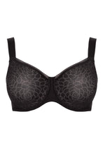Load image into Gallery viewer, Ulla Romy Black Seamless Underwire Bra
