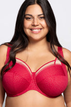 Load image into Gallery viewer, Ulla Romy Full Coverage Underwire Bra (Cranberry)
