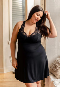 Fleur't Iconic Belle Epoque Lace T-Back Chemise (Full Cup)