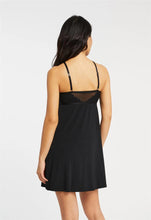 Load image into Gallery viewer, Fleur&#39;t Parisian Nights High Neck Chemise (Black)
