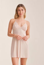 Load image into Gallery viewer, Fleur't Purely Yours Lace Chemise (Champagne)
