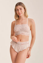 Load image into Gallery viewer, Fleur't Purely Yours Lace Bralette Set (Champagne)
