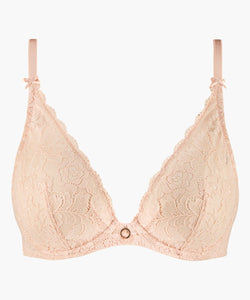 Aubade Rosessence Triangle Plunge Underwire Bra (Basic Colours)